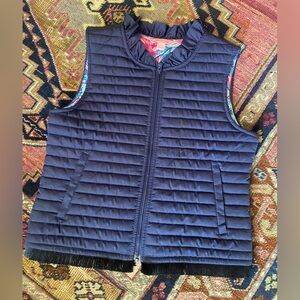 Lily Pulitzer navy blue vest